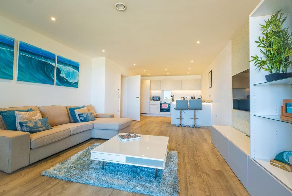 Luxury Beach Apartment Perranporth Eksteriør billede